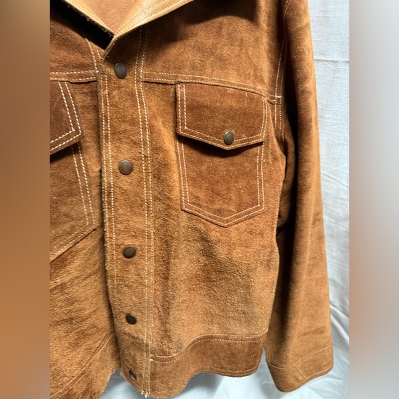 Brown Cropped Cowboy Jacket - Picture 4 of 16